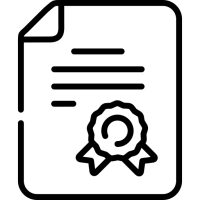 Icône certification