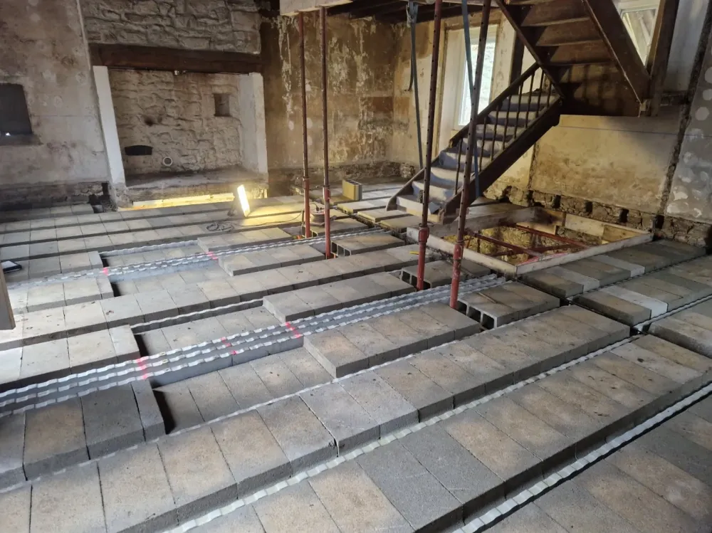 Remplacement du plancher